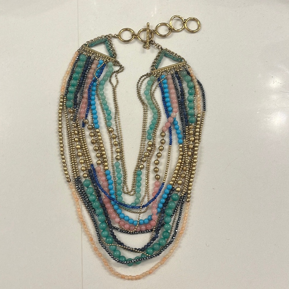 Stella and Dot Statement Necklace Sahara Bib
